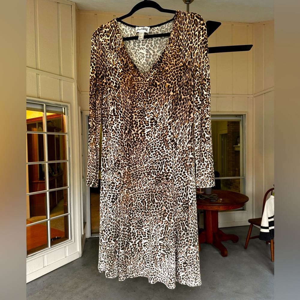 Joseph Ribkoff Leopard Print Dress